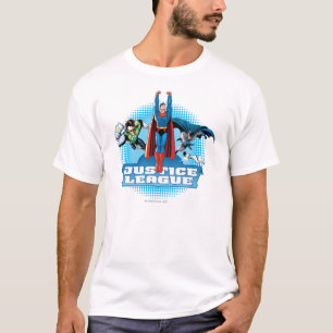 Camiseta Trio de Poder da Liga da Justiça