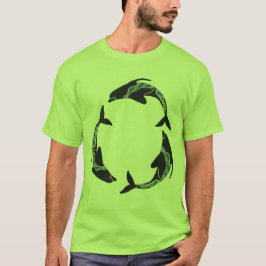 Camiseta Trio de Sonhos de Golfinhos