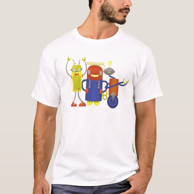 Camiseta Trio do robô (Frente)