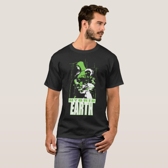 Camiseta Trio híbrido da terra (Frente Completa)