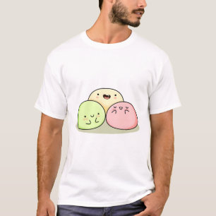 Camiseta Trio Kawaii Mochi