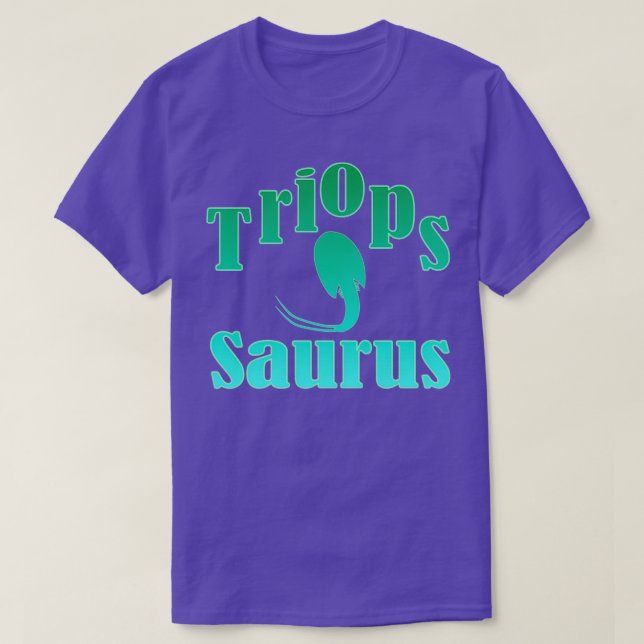 Camiseta Triops Saurus 1 (Frente do Design)