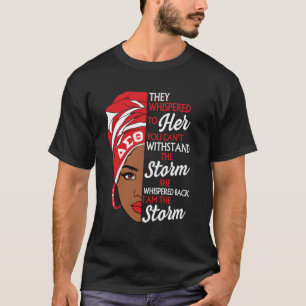 Camiseta Trioridade Delta Sigma Theta, Mês de História Negr