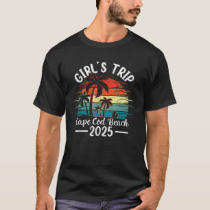 Camiseta Trip 2025 das raparigas de férias de Verão no Mass