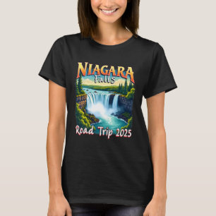 Camiseta Trip. 2025 do Niagara Falls Family Vacation Road