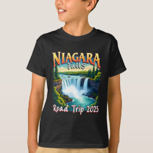 Camiseta Trip. 2025 do Niagara Falls Family Vacation Road