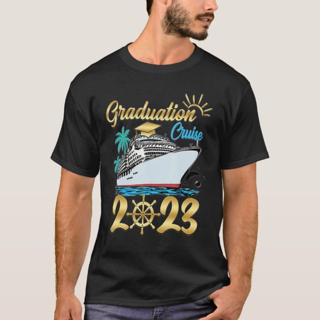 Camiseta Trip Cruise 2023 Aw Ship Party C. (Frente)