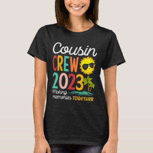 Camiseta Trip da Família Cousin Crew 2023 Summer Vacation B