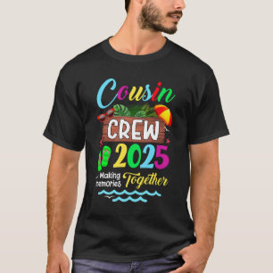 Camiseta Trip da Família Cousin Crew 2025 Summer Vacation B