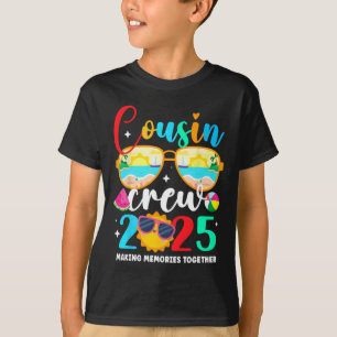 Camiseta Trip da Família Cousin Crew 2025 Summer Vacation B