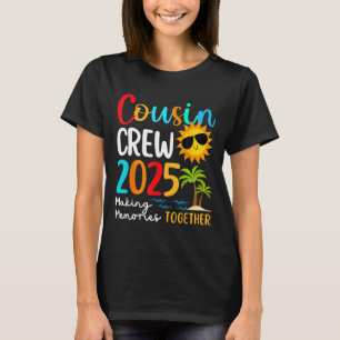 Camiseta Trip da Família Cousin Crew 2025 Summer Vacation B