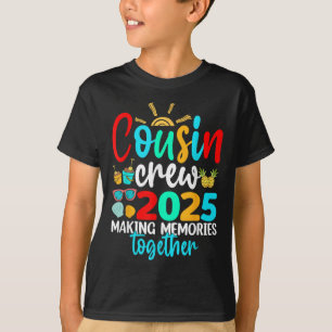 Camiseta Trip da Família Cousin Crew 2025 Summer Vacation B