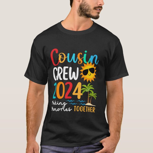 Camiseta Trip da Prima 2024 Summer Vacation Beach Family (Frente)