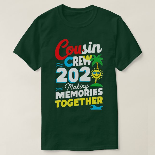 Camiseta Trip da Prima 2024 Summer Vacation Beach Family (Frente do Design)