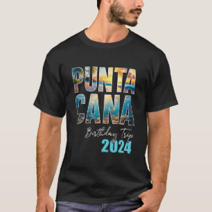 Camiseta Trip de Aniversário do Punta Cana 2024 Trip do Par