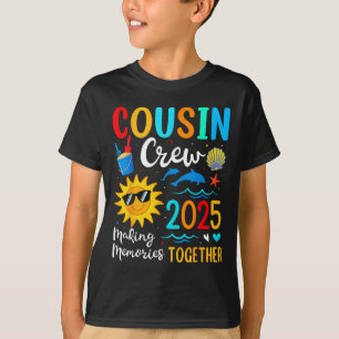 Camiseta Trip de Férias de Verão da Família na Praia da Tur