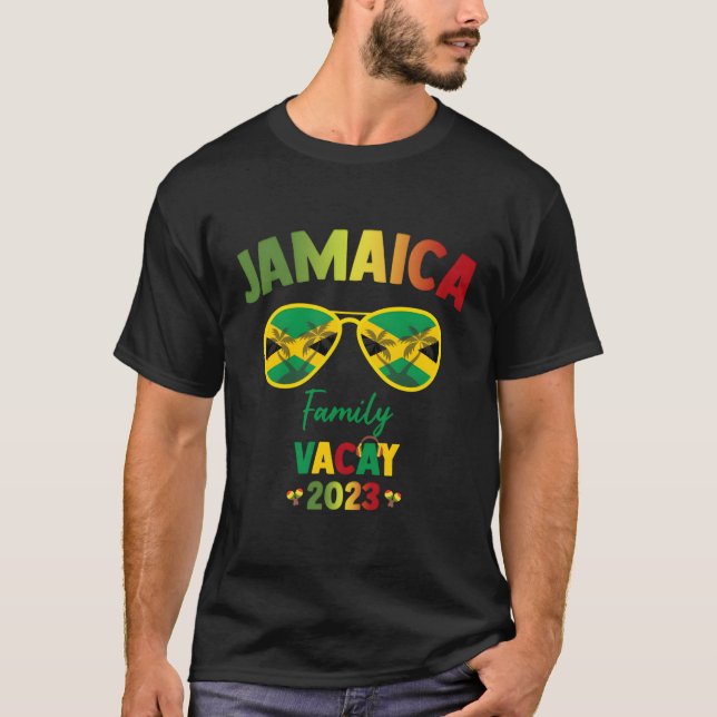 Camiseta Trip de Férias Jamaica 2023 (Frente)