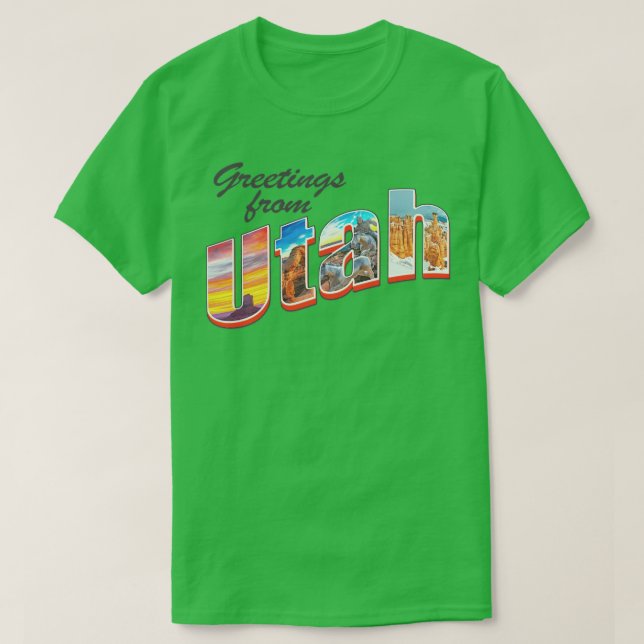 Camiseta Trip de Férias Viagem do Utah nos EUA (Frente do Design)