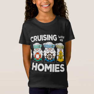 Camiseta Trip De Verão Cruzando Com Meus Homens Gnomos Crui