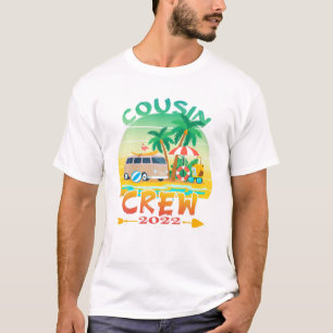 Camiseta Trip de Verão do Cousin Crew Vacation 2022 Beach C
