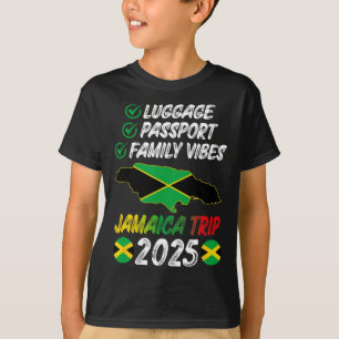 Camiseta Trip. Família Vibes Jamaica 2025 Jamaica Vaca