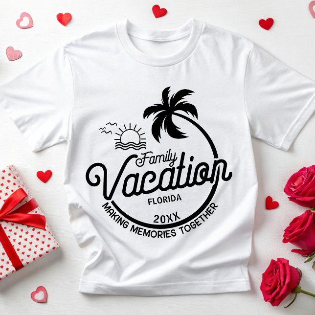 Camiseta Trip Personalizar Férias da Família 2025 (Criador carregado)