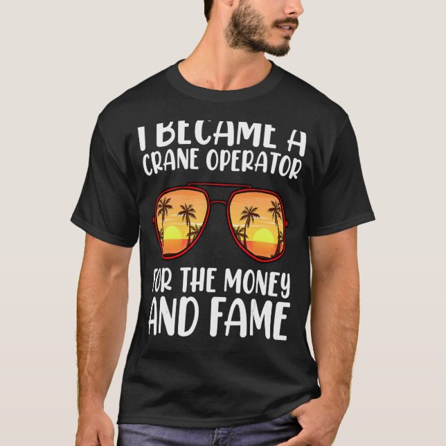 Camiseta Trip Summer Holiday Certified Crane Operator Rigge (Frente)