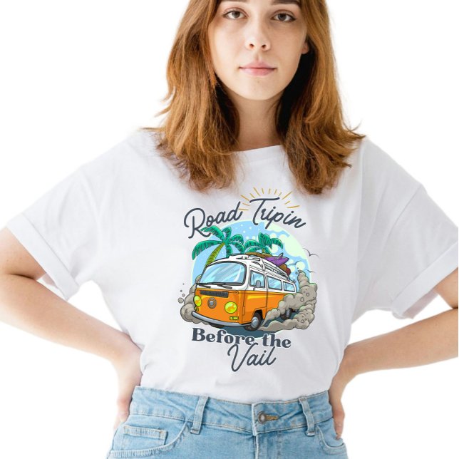 Camiseta Tripina de estrada antes do Chá de panela do Vail (Criador carregado)