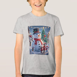 Camiseta Tripla Bella+Canvas Juventude
