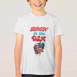 Camiseta Tripla Bella+Canvas Juventude