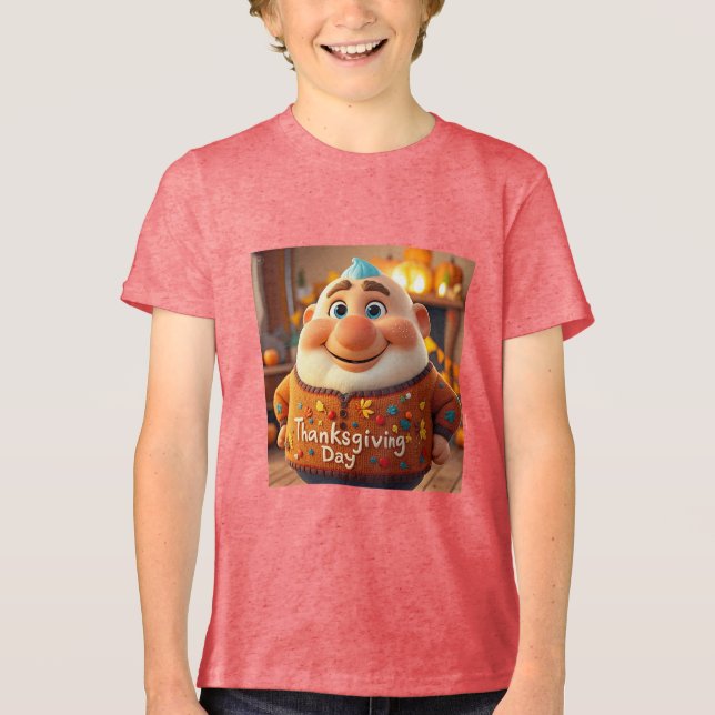 Camiseta Tripla Bella+Canvas Juventude (Frente)