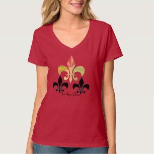 Camiseta Triple Fleur-de-Lis (Personalizado)