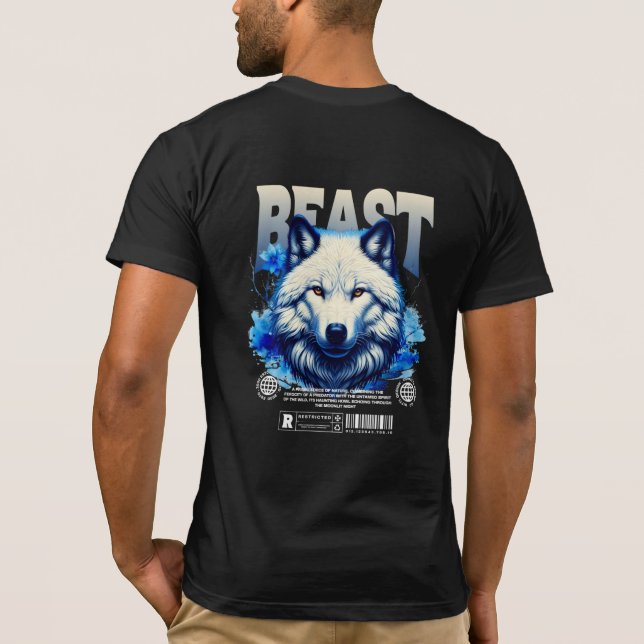 Camiseta tríplice Canvas Bella (Verso)