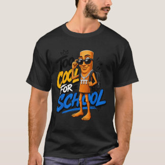 Camiseta Triplo T Tung Sahur Volta às Aulas Meme Crianças D
