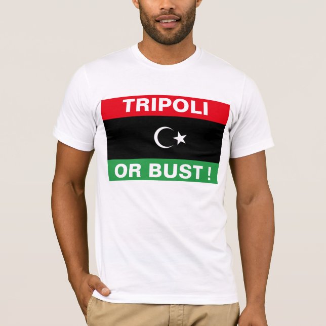 CAMISETA TRÍPOLI OU BUST (Frente)