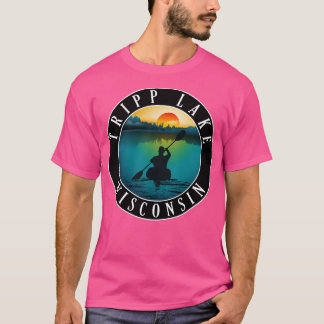Camiseta Tripp Lake Wisconsin Kayaking