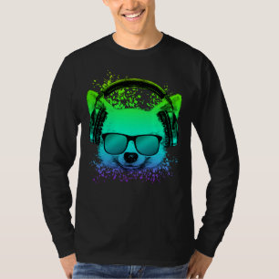 Camiseta Trippy Chihuahuas Dj Para Ravers Edm Techno Hou