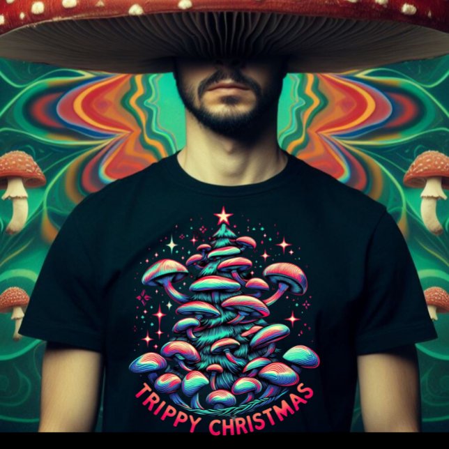CAMISETA 🟣 TRIPPY CHRISTMAS TEE (Criador carregado)