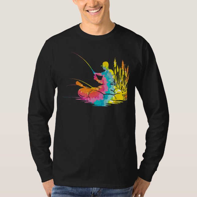 Camiseta Trippy Rainbow Hippie Tie Dye Fisheries (Frente)