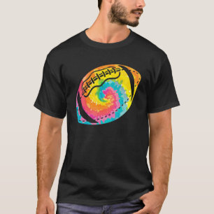 Camiseta Trippy Rainbow Hippie Tie Dye Rugby