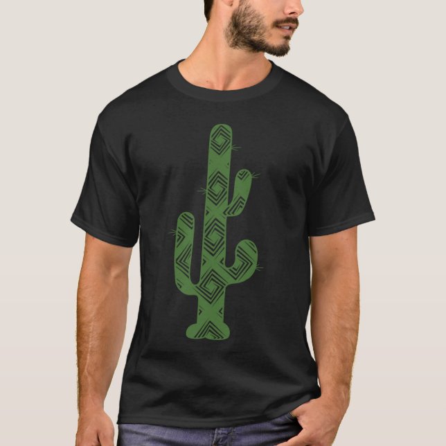 Camiseta Trippy Saguaro Cactus sudoeste do deserto Cactus s (Frente)