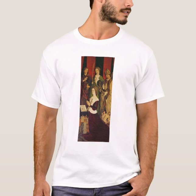 Camiseta Triptych de Moses e de Bush ardente (Frente)