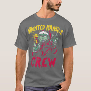 Camiseta Tripulação assombrada vampiro da mansão de beija n