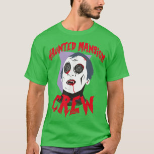 Camiseta Tripulação assombrada vampiro da mansão de beija n