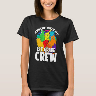Camiseta Tripulação da 1ª Série de Volta às Aulas Gato  Alu