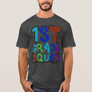 Camiseta Tripulação de 1º Grau de Design no Quad