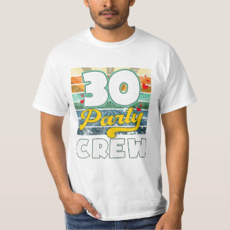 Camiseta Tripulação de 30 anos