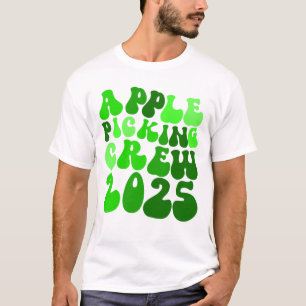 Camiseta Tripulação de Apple Picking 2025 Orquard Apple Pic