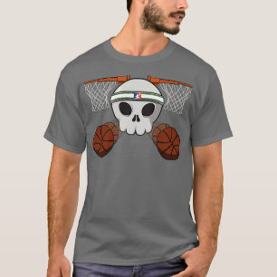 Camiseta Tripulação de basquetebol Pirata Jolly sem legenda