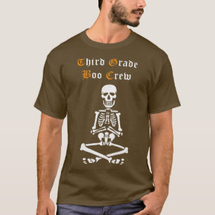 Camiseta Tripulação de Boo de 3º grau Festa Engraçada de Ha